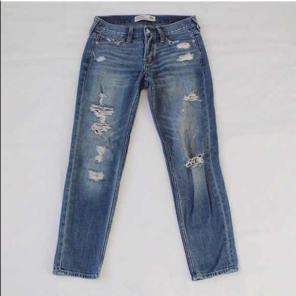 Abercrombie & Fitch Boyfriend Jeans - Picture 1 of 5